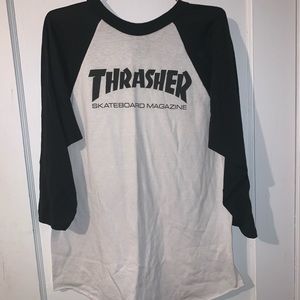 Men’s thrasher baseball tee